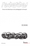 Dossier : Ecrire