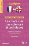 Les mots-clés des sciences et techniques